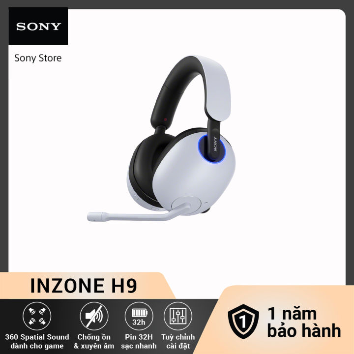 Tai nghe chơi game Sony không dây chống ồn INZONE H9