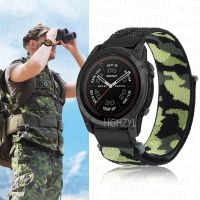 Nylonowy pasek do zegarka Garmin opaska do zegarka Garmin Fenix 6 7 5 Fenix 6X 7X 5X plus 33hr Forerunner 935 945 szybkie odpinanie