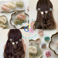 ? เพิ่มสีใหม่ ✨ กิ๊บหนีบผม จิ๋วขนาด 3 cm. และ 5 cm???? GTN x Mini Seashell ?? กิ๊บจิ๋ว