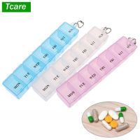 【CW】♛ↂ  7 Days Pill Medicine Weekly Tablet Holder Storage Organizer Splitters Cells Boxes