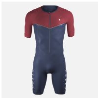 Summer Mens Triathlon Race Suit Short Sleeve One-piece Tights Road Cycling Skinsuit Swim/Run/Bike Speedsuit Ciclismo Mtb Clothes