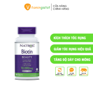 Viên Uống Biotin Natrol Hỗ Trợ Mọc Tóc Biotin 10000 Mcg 100 Viên