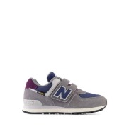 New Balance 574 Hook & Loop Boys Sneakers Shoes - Grey