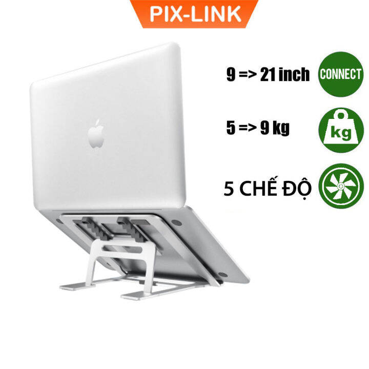 Đế tản nhiệt laptop PIX-LINK 5P: Để giảm nhiệt độ của laptop, đế tản nhiệt PIX-LINK 5P là sản phẩm không thể thiếu đối với các game thủ hay những người làm việc lâu trên laptop. Với 5 quạt tản nhiệt và khả năng thổi gió mạnh, đế tản nhiệt sẽ giúp máy tính của bạn tránh bị đơ hay hỏng hóc do quá nhiệt. Hãy xem hình ảnh để hiểu rõ hơn về sản phẩm này.