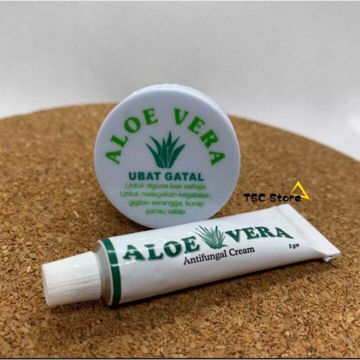 New Promo [Ready Stock] Aloe Vera Antifungal Cream (untuk penyakit kurap/tinea) Lazada