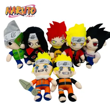 Naruto Plush Doll Toys Figure Anime Shippuden Uzumaki Naruto Hatake Kakashi  Uchiha Sasuke Itachi Gaara Plush Toys Children Gift