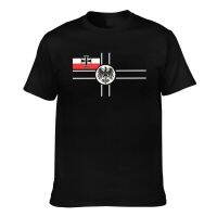 Ensign Of Germany Flag High Quality Men Vintage T-Shirts