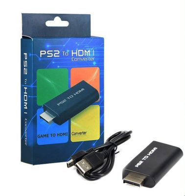 พร้อมส่ง PS2 to HDMI Converter Adapter with Audio AV to HDMI Video HD Converter