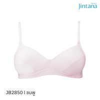 Jintana เสื้อชั้นใน (ไม่เสริมโครง) รุ่น Basic Bra รหัส JB2850 สีชมพู