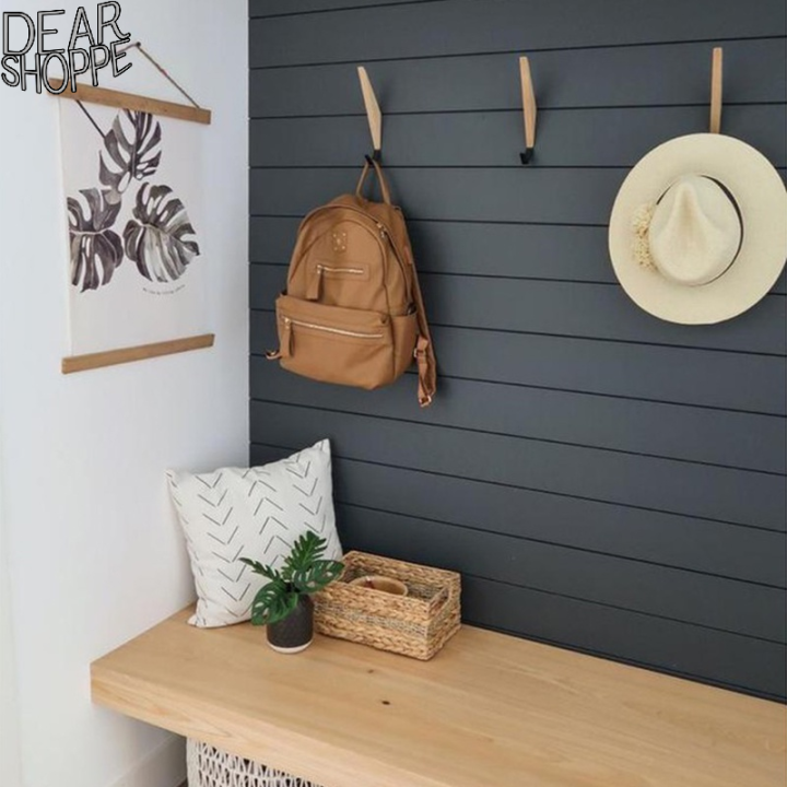 DEAR 3MM Thickness MDF Board Shiplap Wall Board Kayu Wainscoting 15cm x