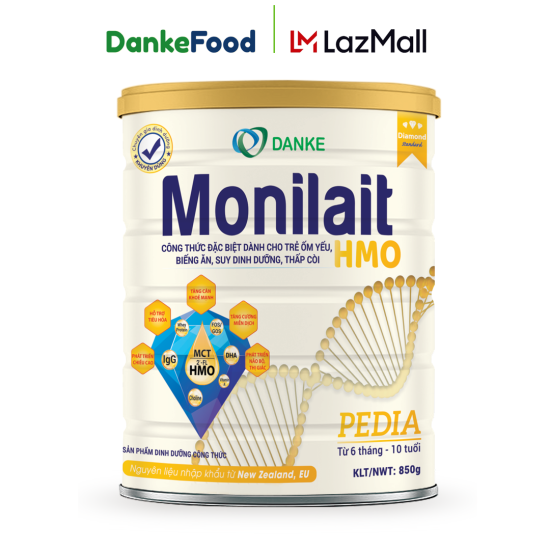 Sữa monilait pedia 850g - giúp trẻ ăn ngon, tăng cân - ảnh sản phẩm 1