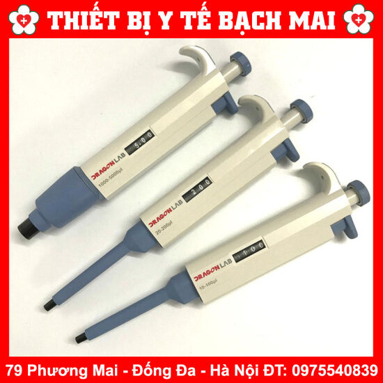 Pipet tự động dragon lab micropipette