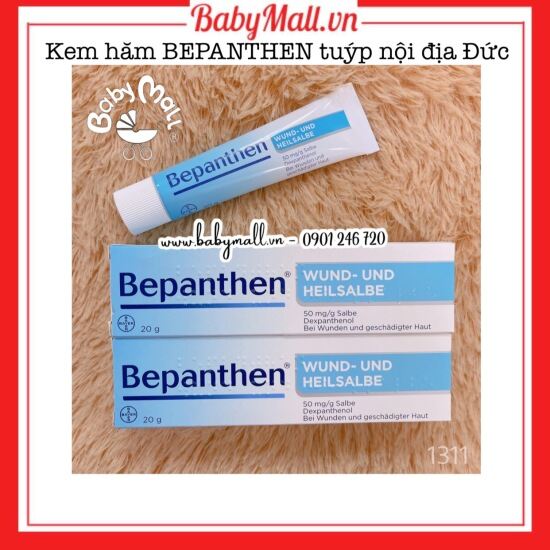 Kem hăm bepanthen tuýp nội địa đức babymall.vn - ảnh sản phẩm 1