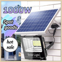 ซื้อ 1 แถม 1 ไฟโซล่าเซล 1000w แท้ ไฟภายนอกอาคาร ไฟledโซล่าเซลล์  Solar Light ไฟแสงอาทิตย์ ไฟโซล่าเซลล์ ไฟถนน ไฟพลังงานแสงอาทิตย์ โคมไฟโซล่าเ