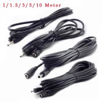 【YF】 1/1.5/3/5/10M DC Power Cable Extension 5V 2A Cord Adapter 3.5mm x 1.35mm Male Female Connector for CCTV Security Camera