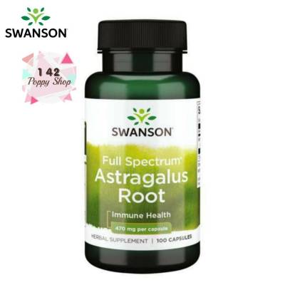 Swanson Premium Astragalus Root 470 mg 100 Capsules