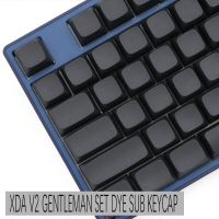PBT Keycap XDA V2 Gentleman Set DYE-SUB Personalized Keycaps No Engraving Keycaps For Cherry Mx Switc Mechanical Game Keyboard