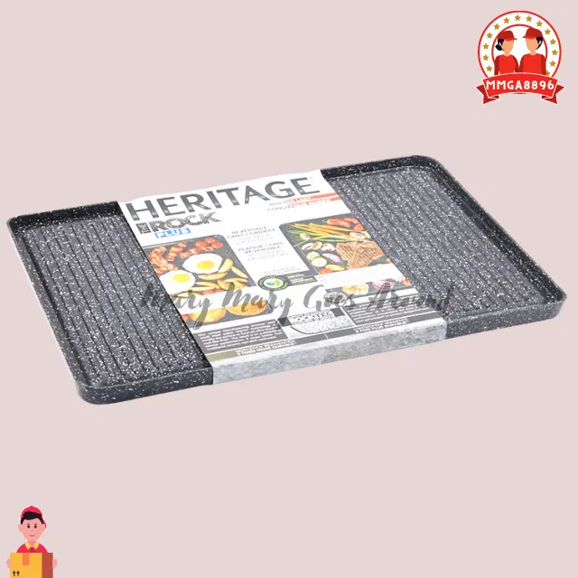 Heritage The Rock Plus Reversible Grill Pan Lazada PH