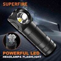 【lz】◑♨  SUPERFIRE-TH04 Farol LED de alta potência recarregável USB cauda magnética trabalho acampamento impermeável luz de trabalho lâmpada principal 18650