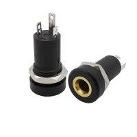 1/2/5Pcs 3.5mm Audio Jack Socket Stereo 3 Pole Solder Panel Mount With Nut Connector Headphone Female Socket PJ-392A PJ392A