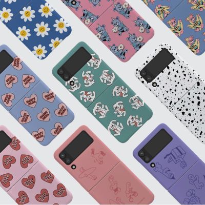 【Z Flip 4 Korean Phone Case 】 168 Samsung Galaxy Slim Case Polycarbonate Handmade From Korea