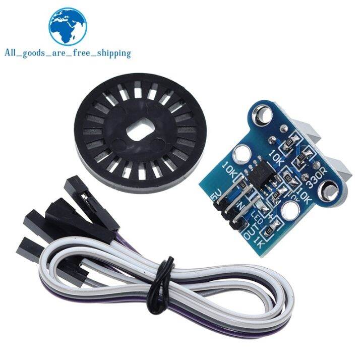 1Set HC-020K Double Speed Measuring Sensor Module with Photoelectric ...