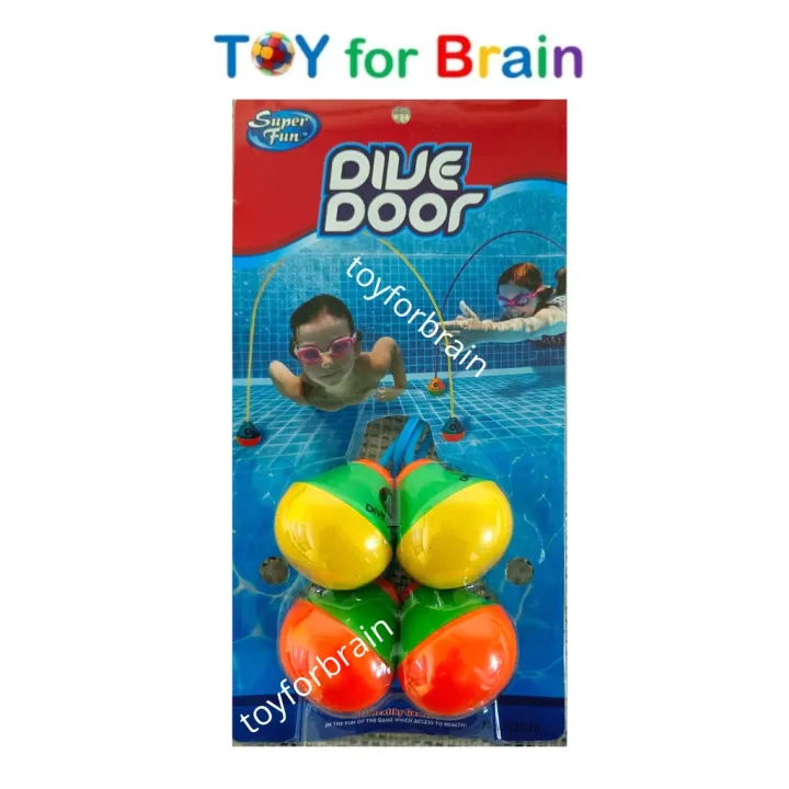 ซุ้มโค้งใต้น้ำ ฝึกดำน้ำ อุโมงค์ใต้น้ำ ห่วงลอดใต้น้ำ กิจกรรมสระว่ายน้ำ