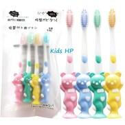 Set 2 chiếc Bàn chải Đánh răng Lông mềm hình Gấu Xuất Nhật cho bé