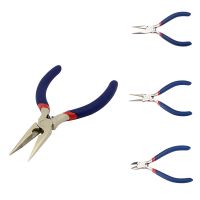 1PCS Jewelry Pliers Sets Carbon-Hardened Steel Side Cutting Round/Bent/Long Chain Nose Pliers DIY Making Jewelry Tools