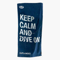 Diving, Beach Towel_02 Typo