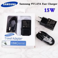 【Super Like】 ตัวต่อไฟ USB Samsung Galaxy ที่ชาร์จความเร็วสูง,อะแดปเตอร์9V1.67A สายชาร์จเร็วชนิด C สำหรับ S10 S8 S9บวกกับ A11 A31 A41 A51