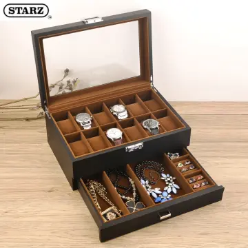 Watch and accessory on sale box