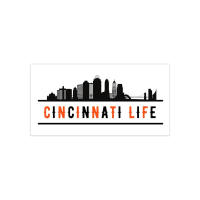 สติ๊กเกอร์อัตโนมัติ Cincinnati Life Inkjet Sticker Pack สำหรับแล็ปท็อปกันชนภายนอกอุปกรณ์เสริม Waterdichte สติ๊กเกอร์ไวนิล