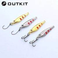 NEW Mini fishing Lure 3CM 4CM 3g 5g spoon metal lures spinnerbsit Minnow small fish Single Hook jig Stream Trout baits pesca hot Lures Baits