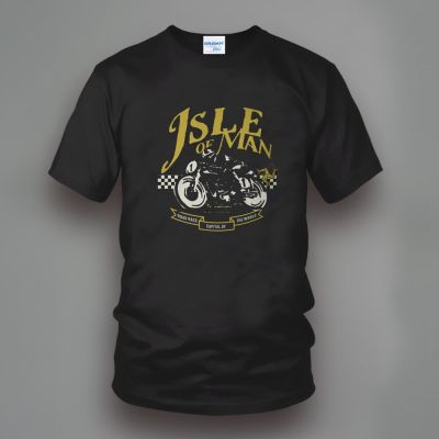 T-Shirt Aktif Leher-O Fashion Terbaru Tshirts Klasik Man Island Tt Kaus Motor Jalan Kaus Kustom Remaja Aldult Uniseks Klasik S-4XL-5XL-6XL