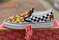 รองเท้า Vans Slip On Class   รองเท้าผ้าใบแวนส์ ลวดลายโดดเด่น สะดุดตาใหม่100% พร้อมกล่อง ป้ายครบไซส์พร้อมส่ง สินค้าถ่ายจากงานจริง