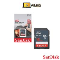 16GB SD Card (เอสดีการ์ด) SANDISK Ultra SDHC UHS-I