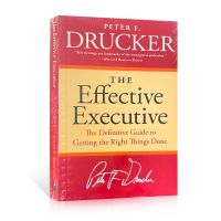 The Effective Executive English Book Economics Management Self Help Reading Learning for Adults Gifts HOT Business Book