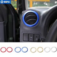 MOPAI Interior Mouldings Car Air Conditioning Vent Outlet Decoration Cover Ring Stickers for Suzuki Jimny 2007 Up Accessories