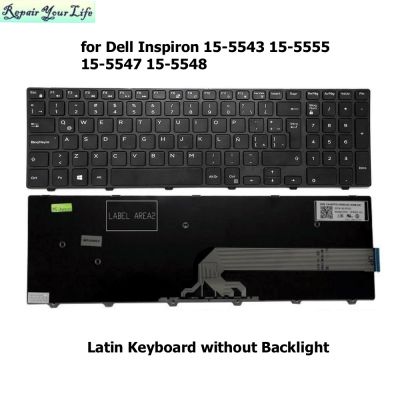 071m2c LA Latin Laptop Keyboard for Dell Inspiron 15-5555 15-5547 5548 3542 5559 7559 7557 Keyboards 07tt4j 7tt4j 71M2C Original