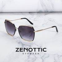 ZENOTTIC แว่นตากันแดดขนาดใหญ่แฟชั่นสำหรับผู้หญิง Gafa De Sol Oculos OPPEL เลนส์เฉดสีทะเลเดินทางของผู้หญิงแว่นตากันแดดดีไซเนอร์