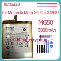 Original แบตเตอรี่ Motorola Moto G9 Plus G9 + XT2087 battery (MG50) 5000mAh + ฟรีเครื่องมือ รับประกัน 3 เดือน