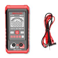 MAYILON HT123 Digital Multimeter Auto-Ranging Voltmeter Voltage Tester 2000 Counts with Non-Contact Voltage Function