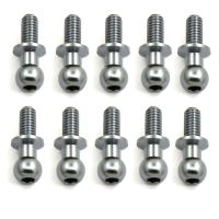 10Pcs M3 Metal Hex Ball Head Screws for TT01 TT02 Sakura D5 1/10 RC Drift Car Spare Parts Universal