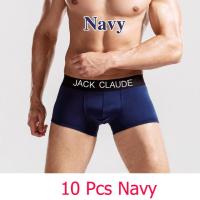 10 PCS Jack Claude Men Underwear Boxers Brand Men Boxer Shorts Modal Sexy Cueca Boxer Mens 10 pcs Underwear Male Underpants