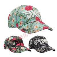 2023۞✻✆ Golf pxg hat mens and womens outdoor sports color sun hat printed graffiti cap with peaked cap