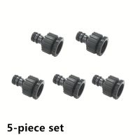 ☏✺卍 5PCS Faucet Plastic Hose Connector 1/2 To 3/4 Garden Hose Quick Adapter fittings Gardening Car Washing Watering Tool