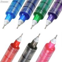 ZENONO ปากกาของเหลวแบบตรงปากกาเขียนปากกาปากกาสีสำนักงานปากกาลบได้อุปกรณ์การเรียนหรูขนาด0.5มม. หมึกเจล