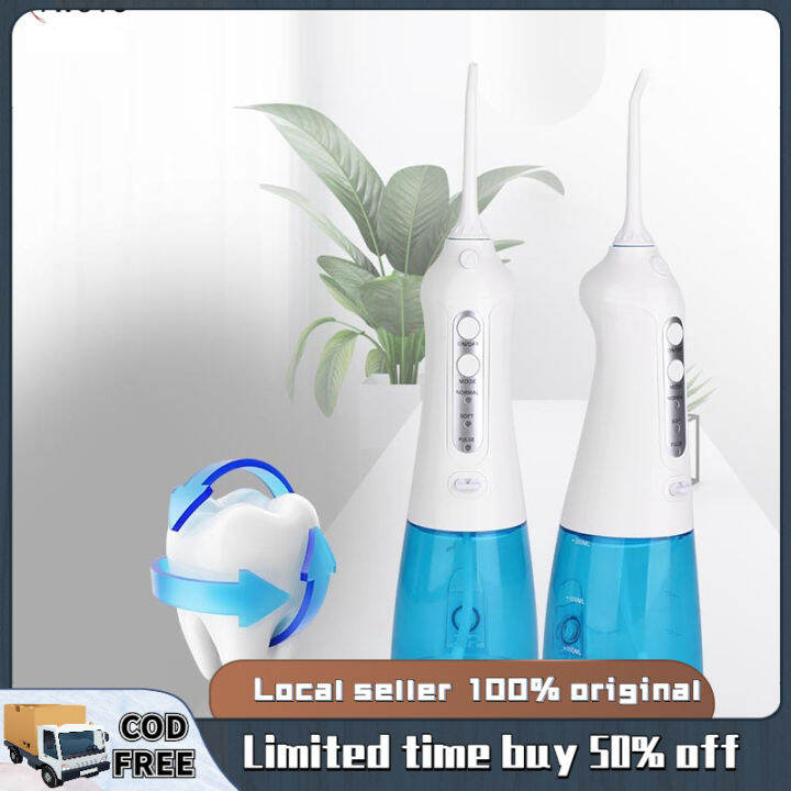 Portable Power Floss Dental Water Jet Tooth Pick No Batteries Dental