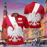 2023 NEW Style Poland Special Flag Unisex Adult Polo Shirtsize：XS-6XLNew product，Can be customization
